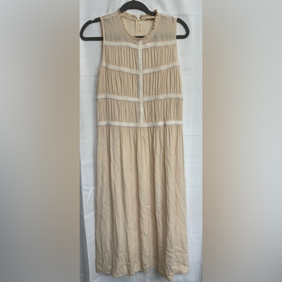 Grade & Gather Cream Natural Dress - Picture 2 of 9
